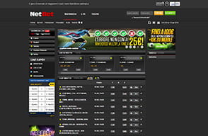 NetBet home page