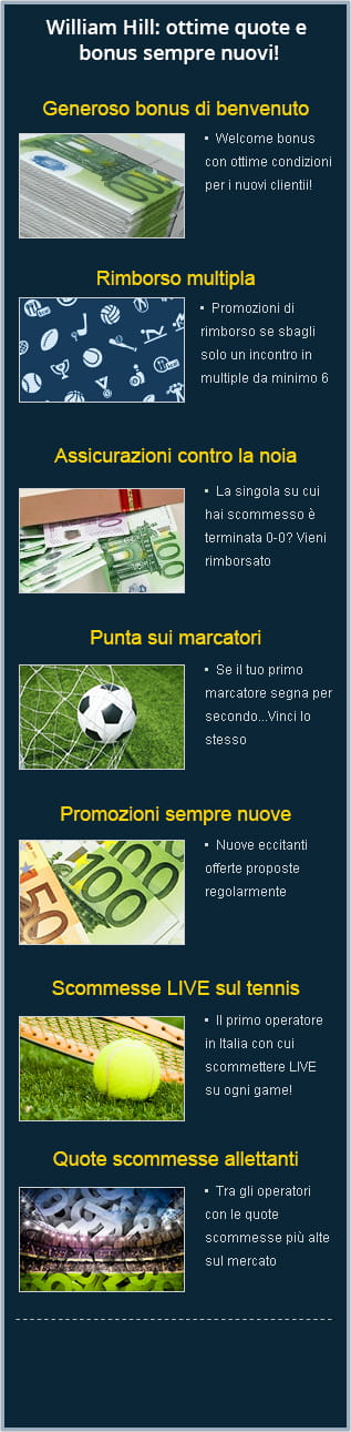 panoramica miglior bonus scommesse