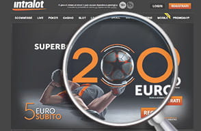 Intralot bonus benvenuto