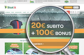 sisal bonus benvenuto