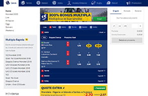 La home page di Sky Bet