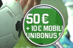 unibet bonus benvenuto